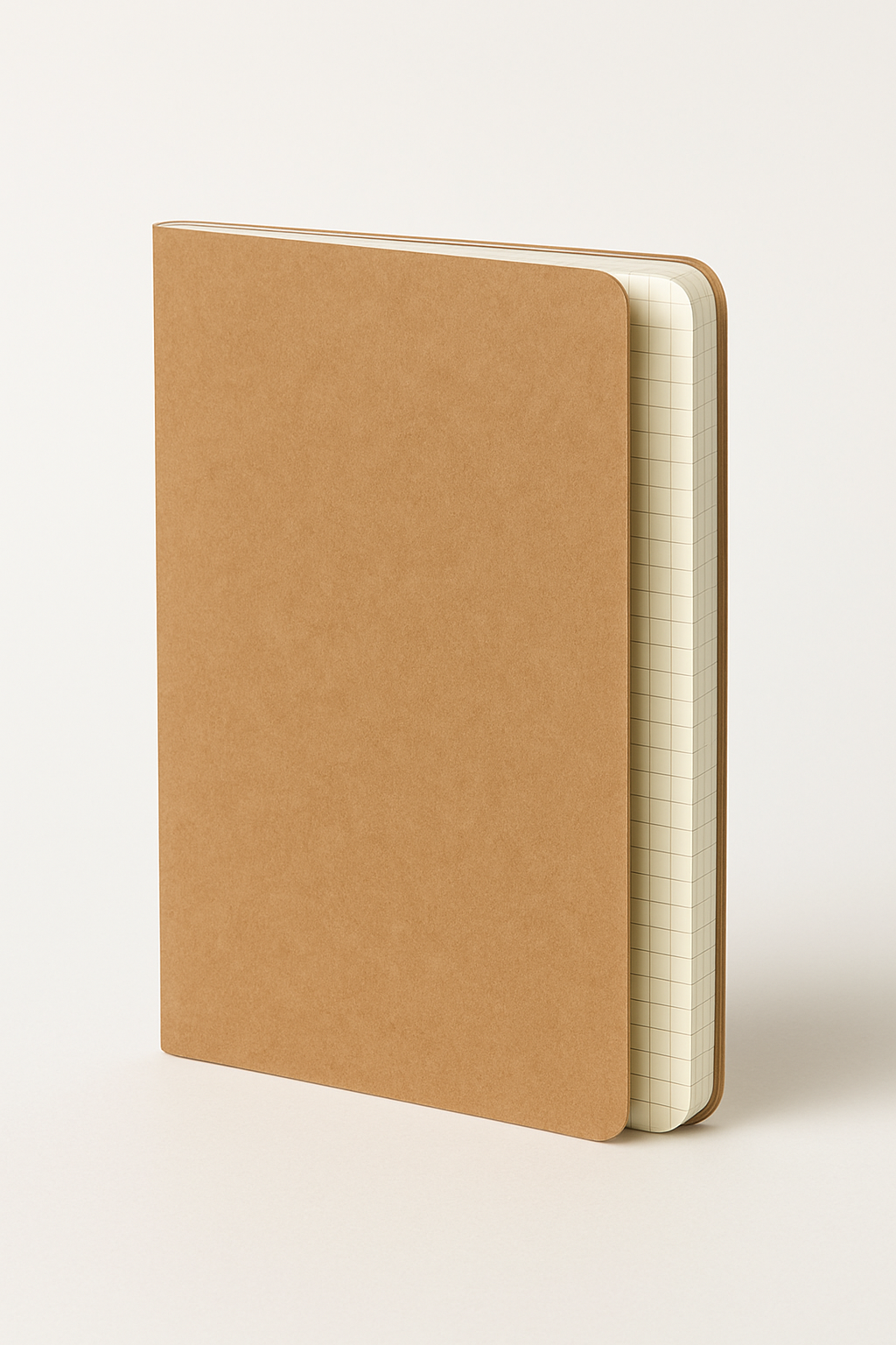 Notebook A5 a quadretti - Kraft