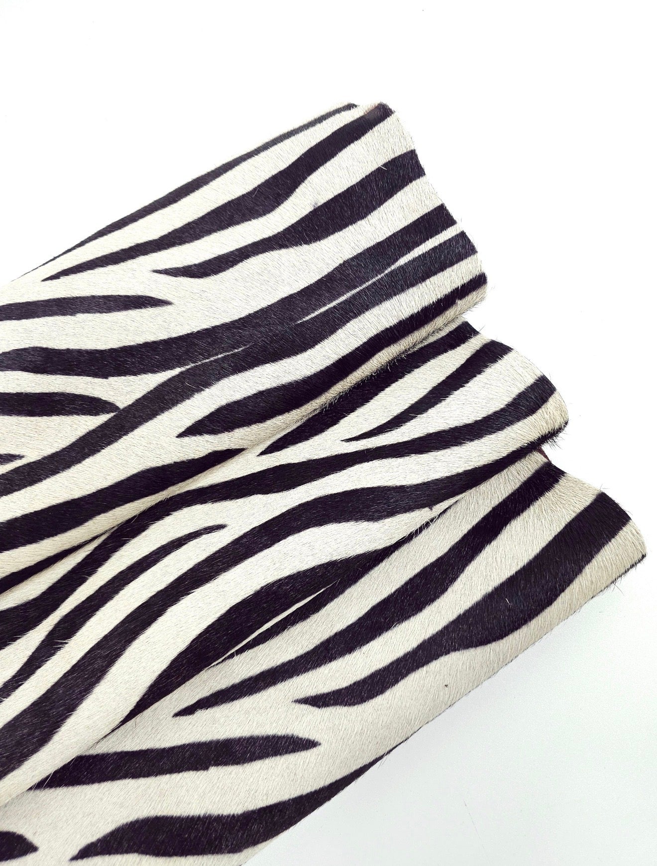 zebra hair-on